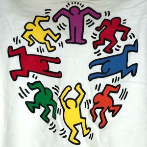Keith Haring Dance Circle Hoodie